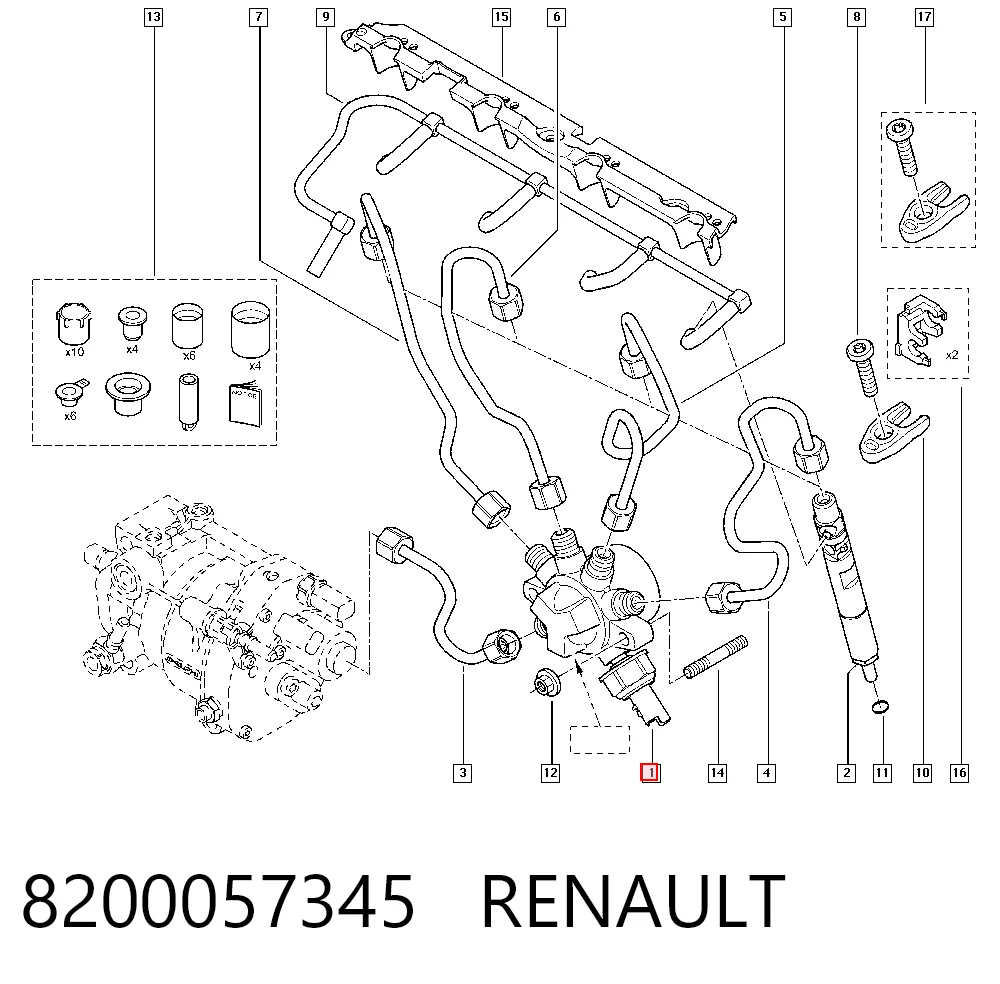 3F131003 AND Distribuidor de combustível (rampa)