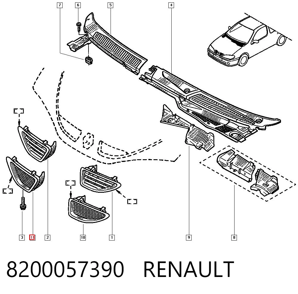 8200057390 Renault (RVI)
