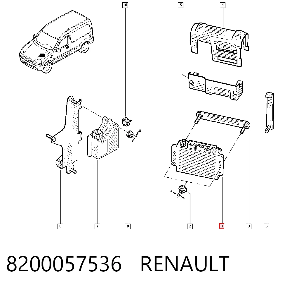 8200057536 Renault (RVI)
