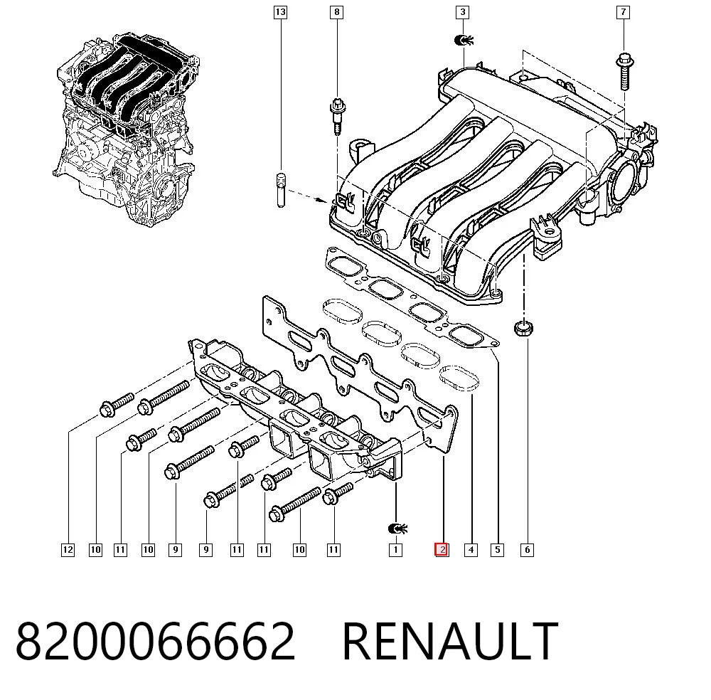 8200066662 Renault (RVI)