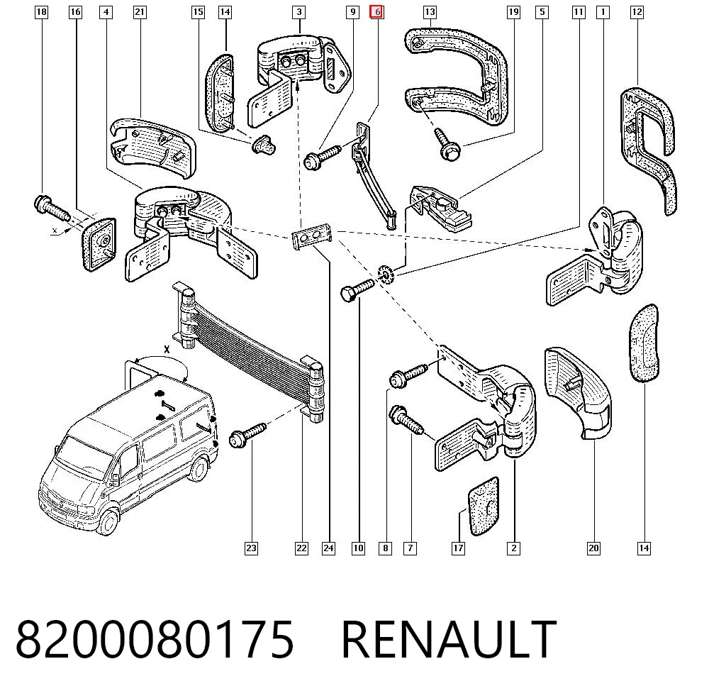 8200080175 Renault (RVI)