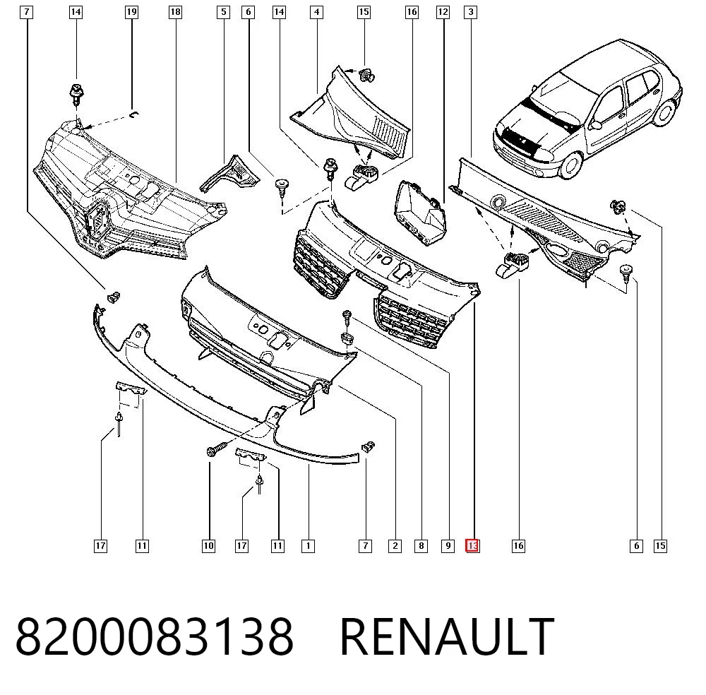 8200083138 Renault (RVI)