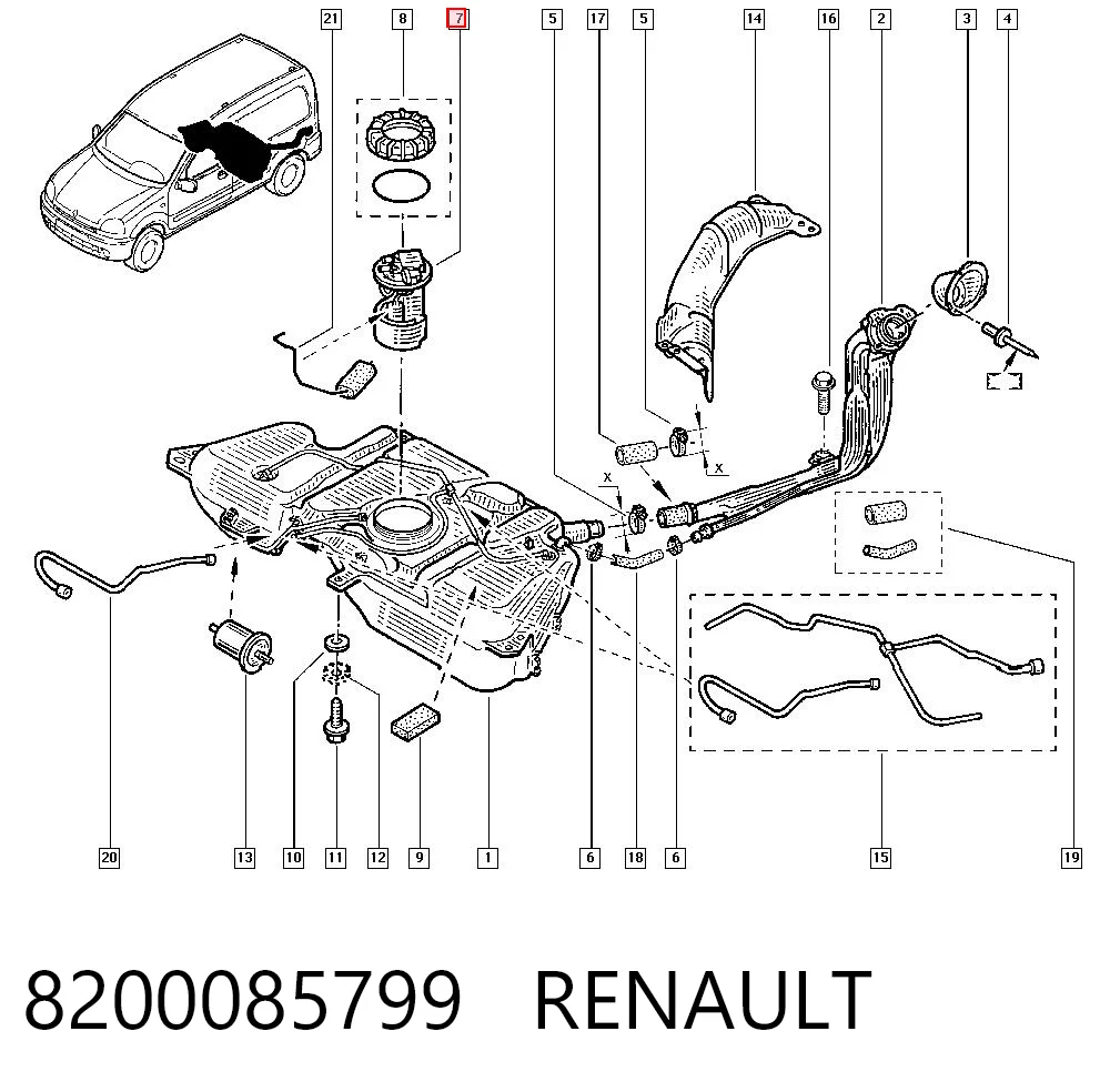  Renault Kangoo  (1998-2008)