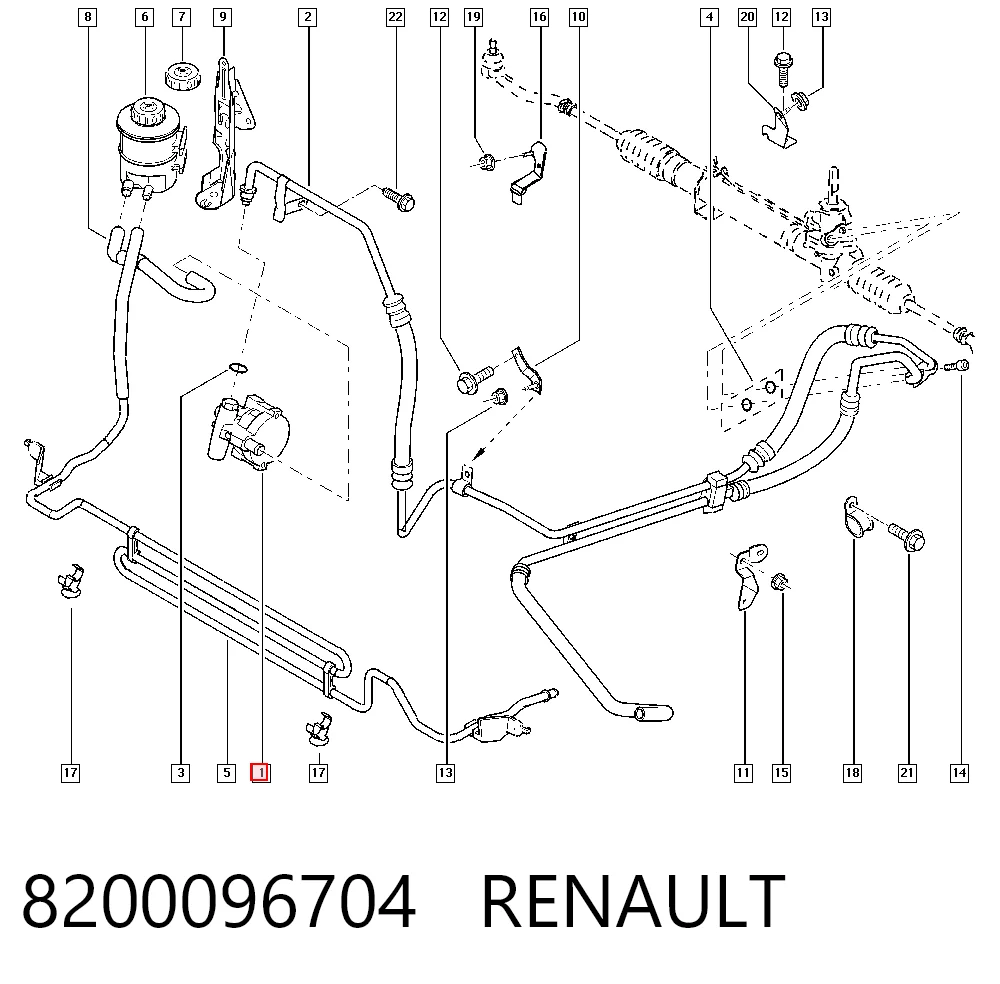 8200096704 Renault (RVI)