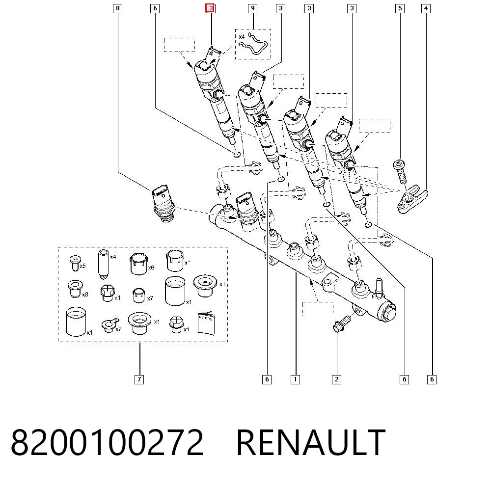 Injetor de injeção de combustível R0986435080 Lizarte