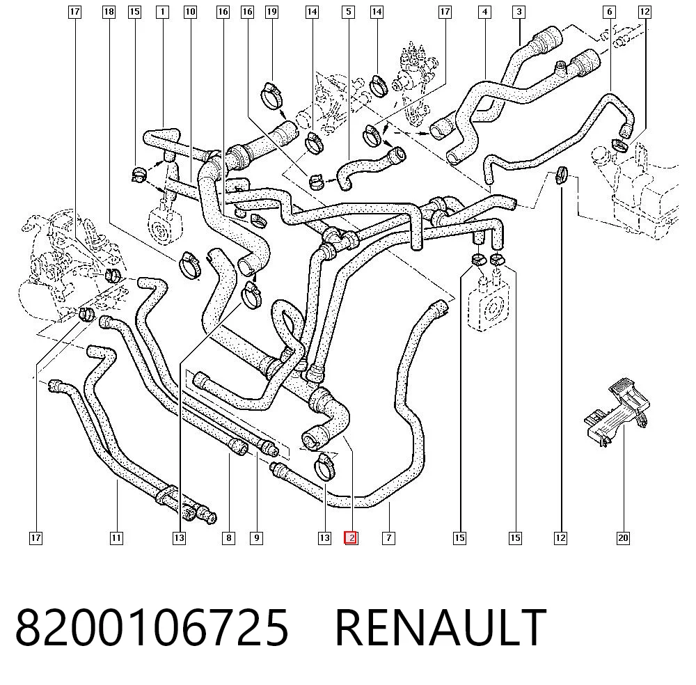 8200106725 Renault (RVI)