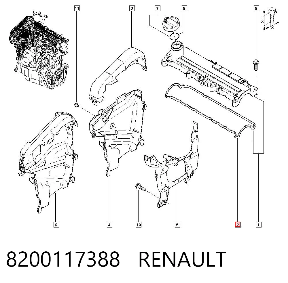 8200117388 Renault (RVI)
