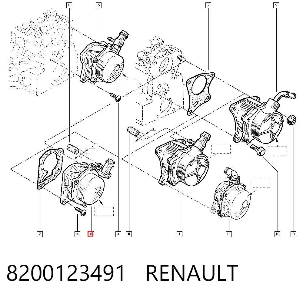 8200123491 Renault (RVI)