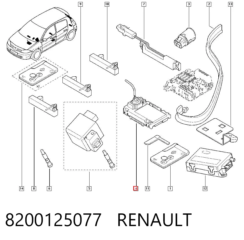 8200125077 Renault (RVI)