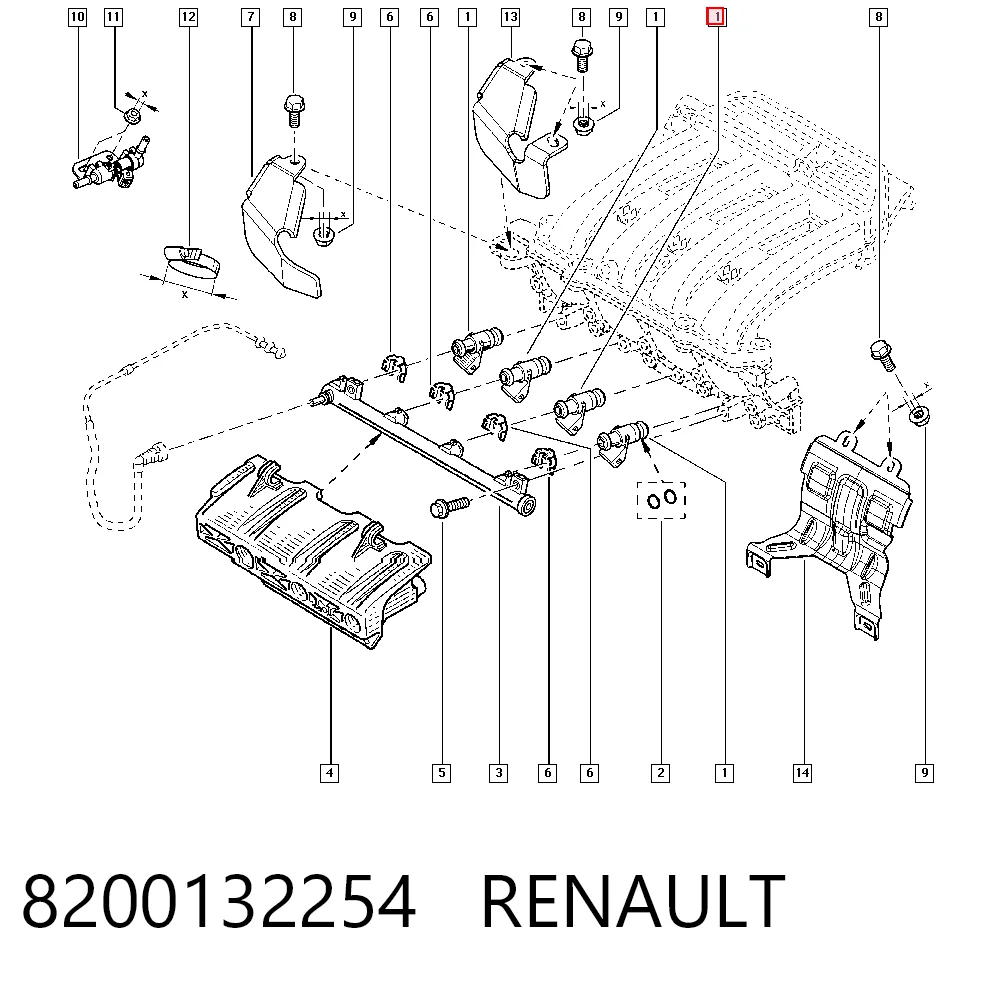 8200132254 Renault (RVI)