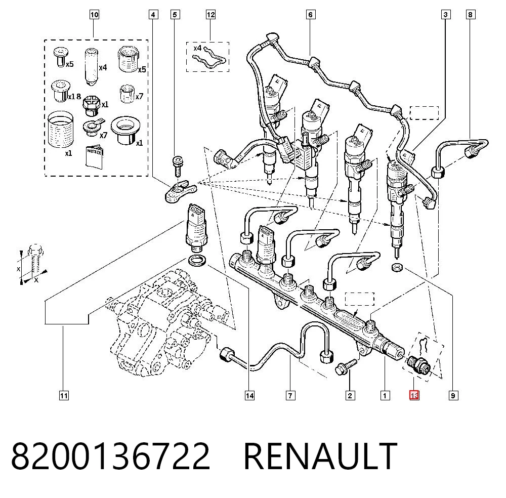 8200136722 Renault (RVI)