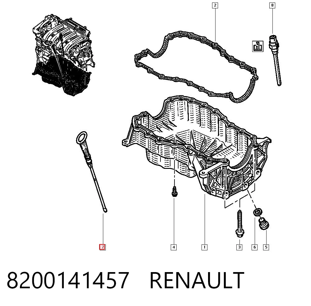 8200141457 Renault (RVI)