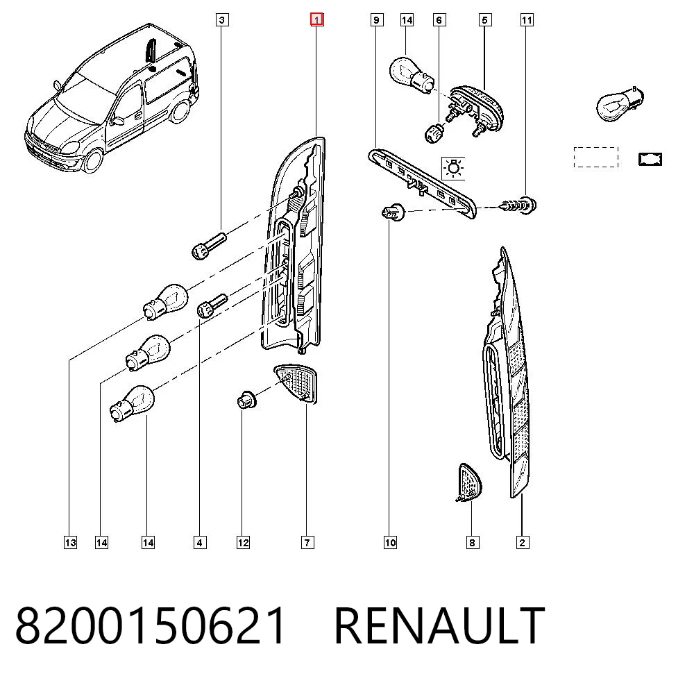 8200150621 Renault (RVI)