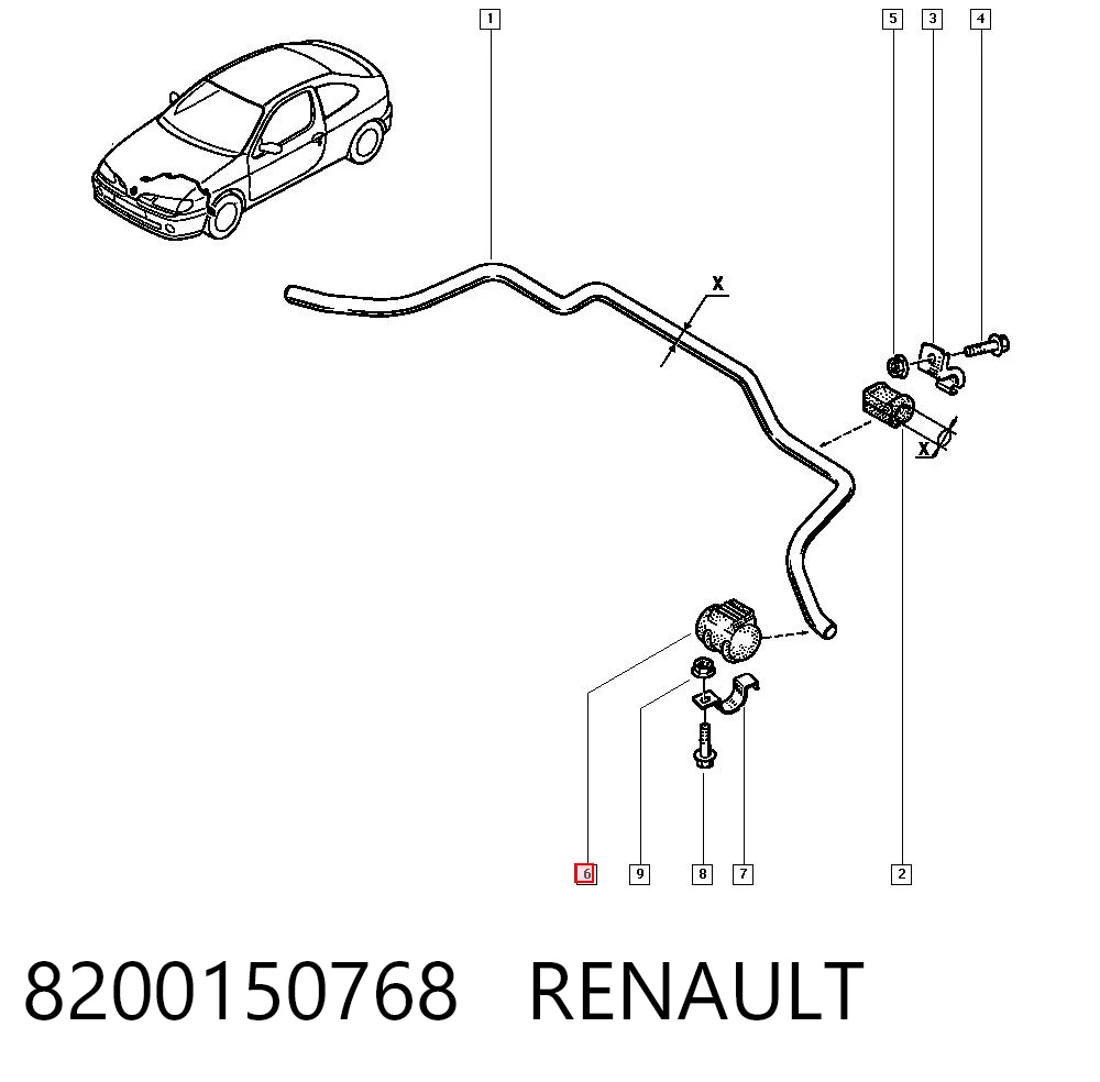 8200150768 Renault (RVI)