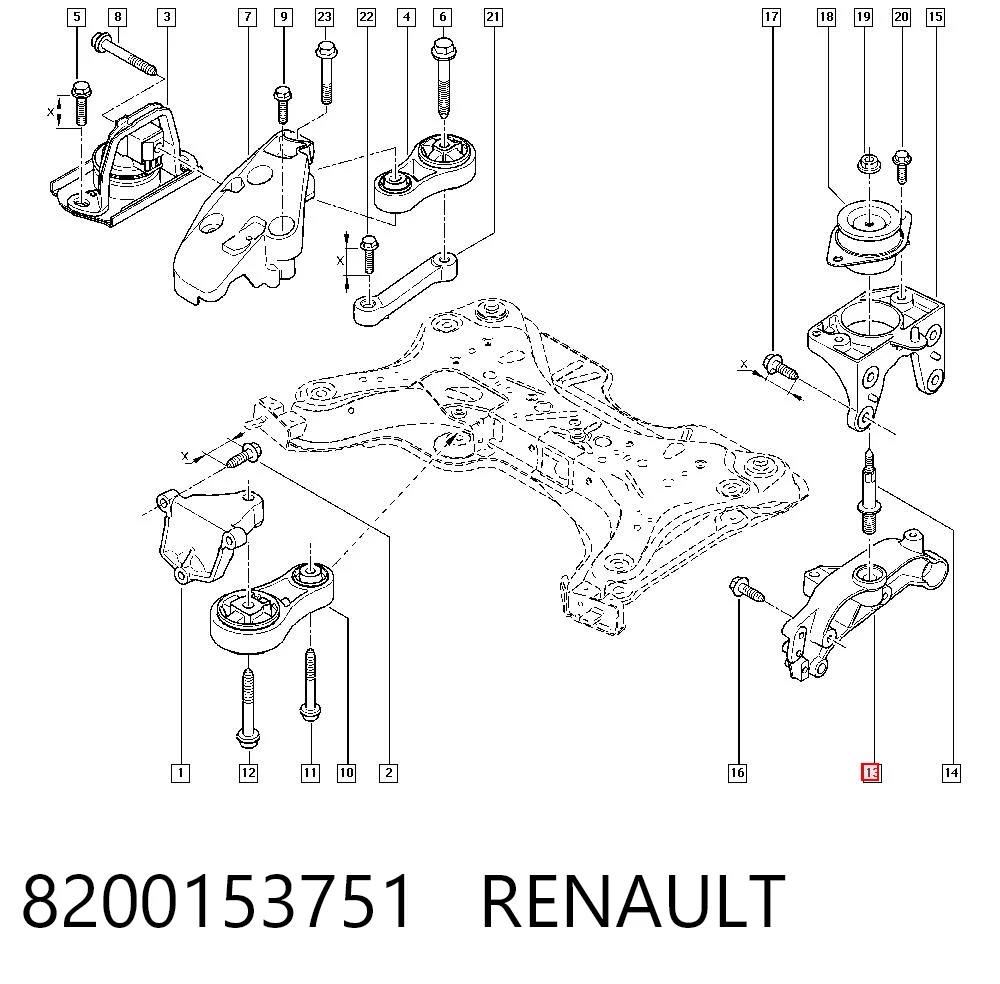 8200153751 Renault (RVI)