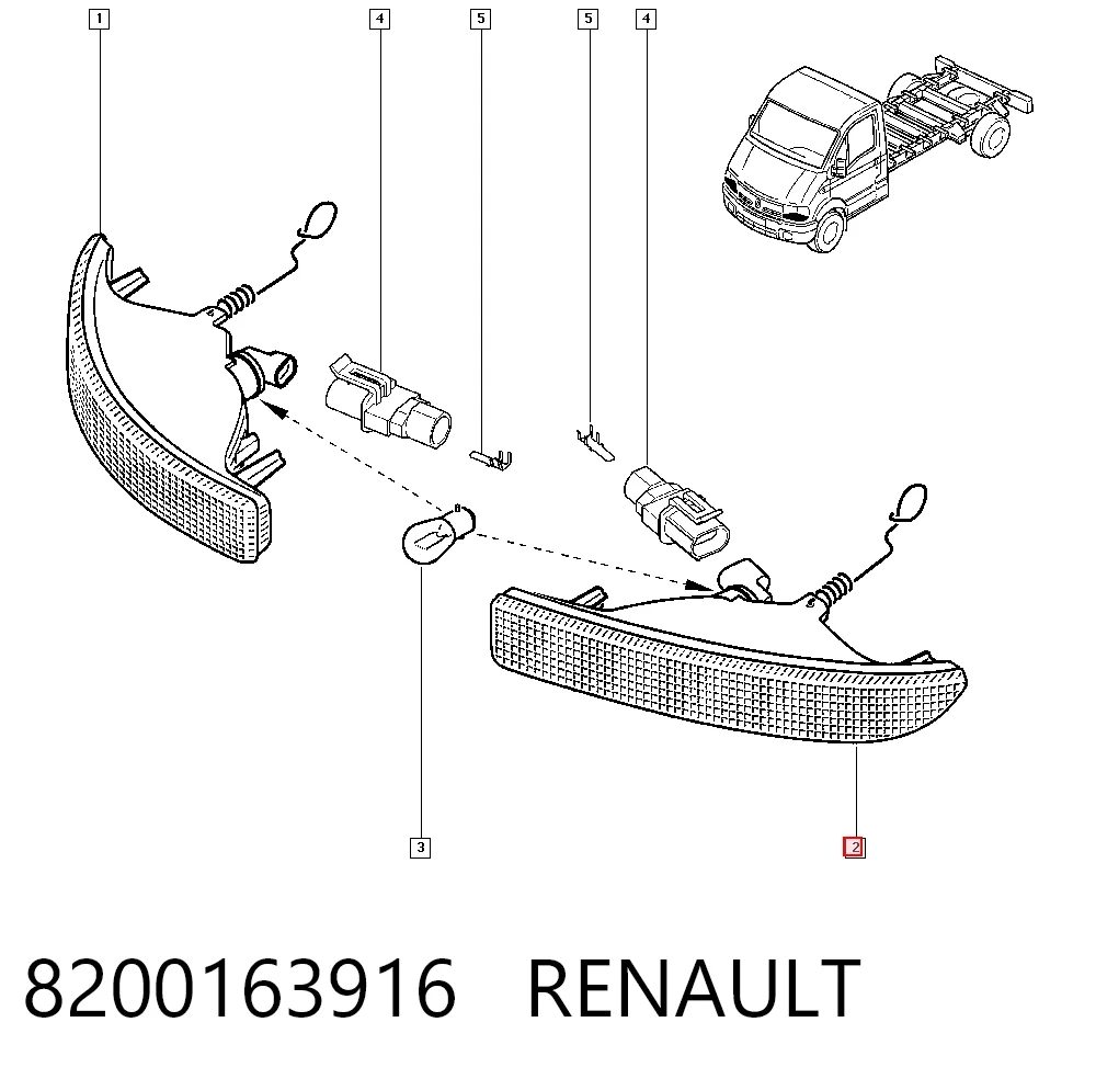 8200163916 Renault (RVI)