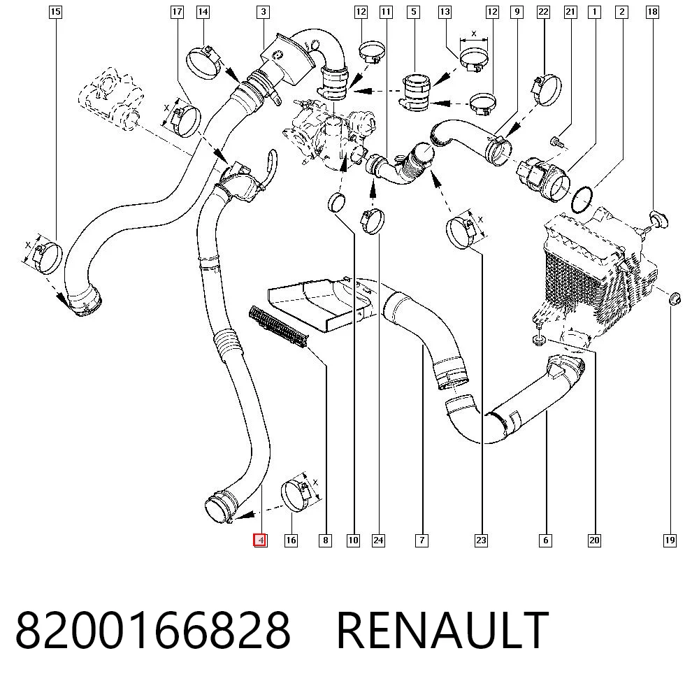 8200166828 Renault (RVI)