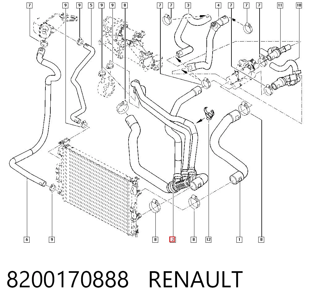 8200170888 Renault (RVI)