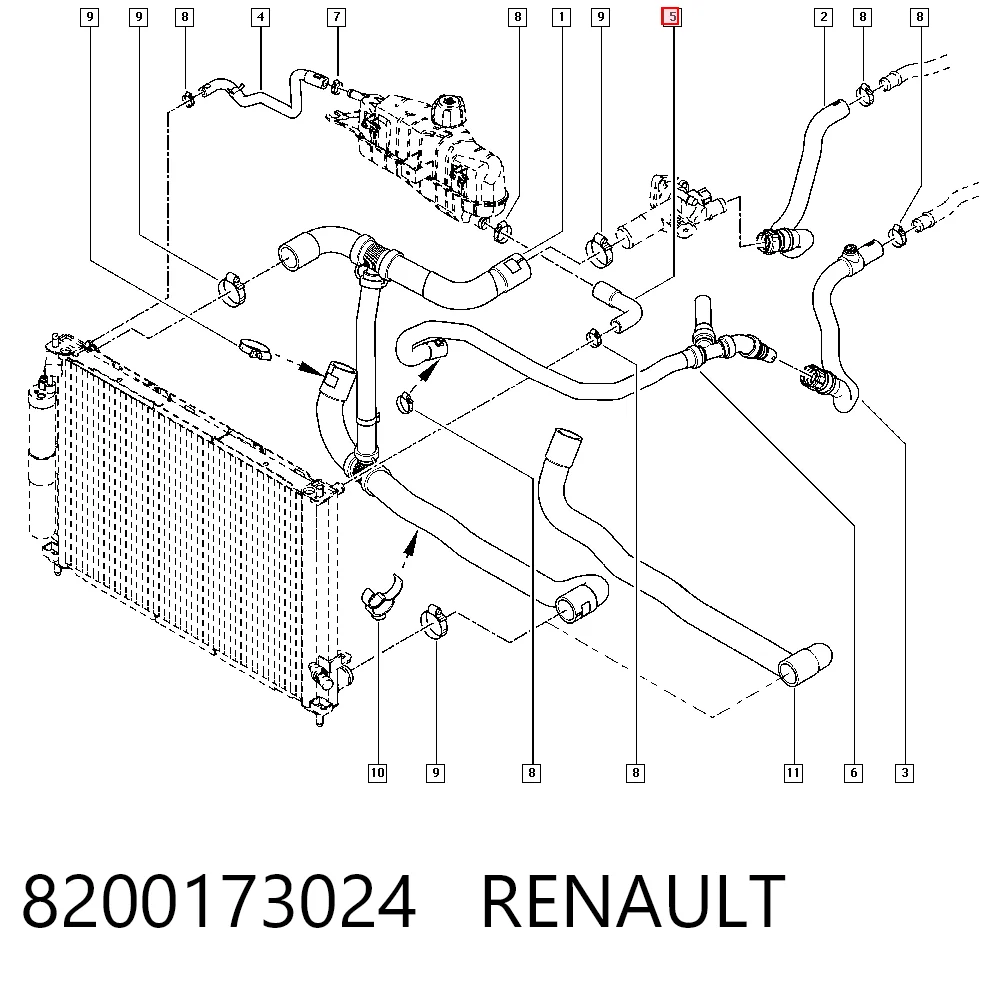 8200173024 Renault (RVI)