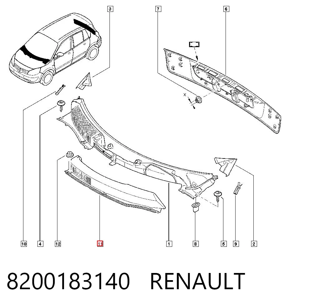 8200183140 Renault (RVI)