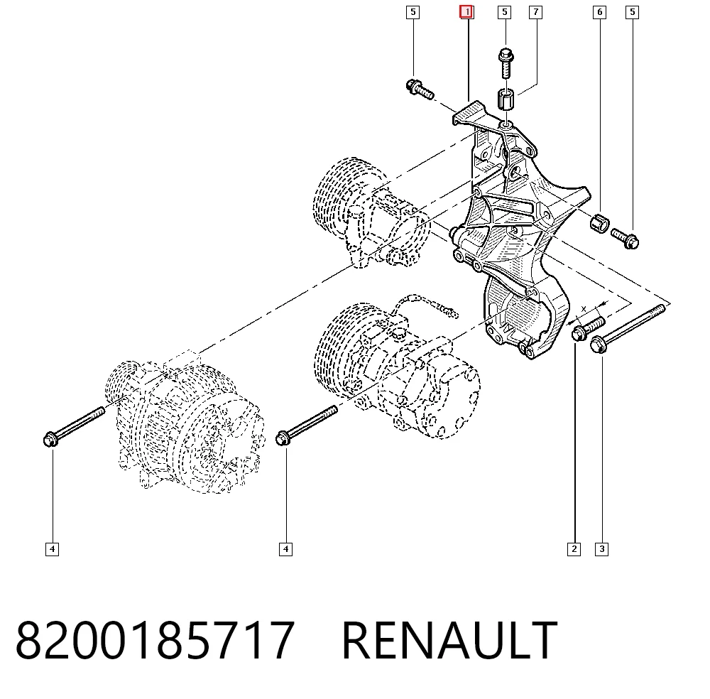 Compre Consola do gerador Dacia Logan 1