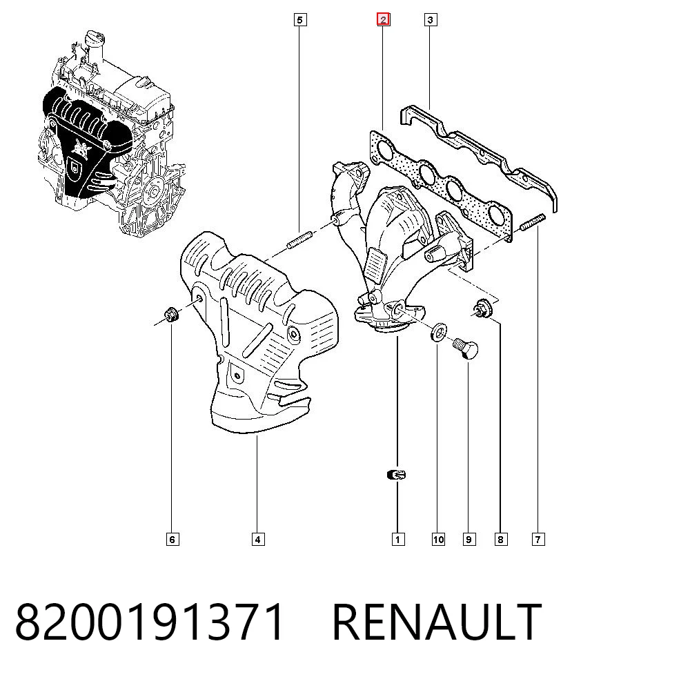 8200191371 Renault (RVI)