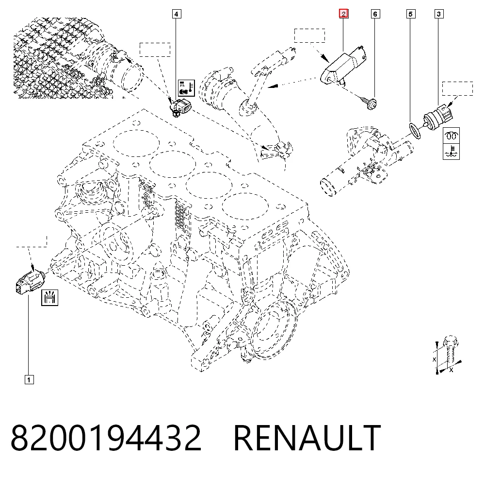 8200194432 Renault (RVI)