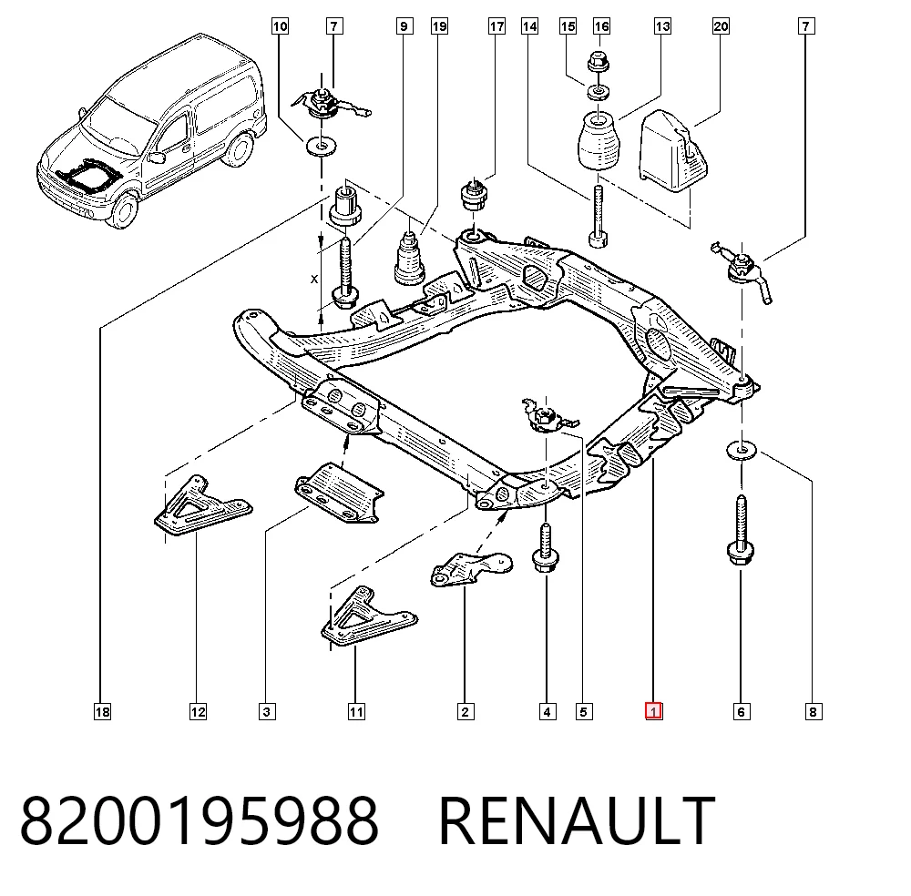 8200195988 Renault (RVI)