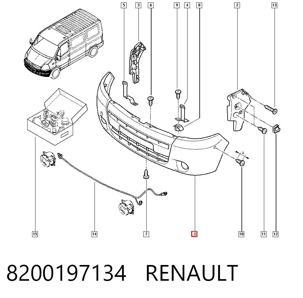 6265100QAD Nissan/Infiniti Pára-choque dianteiro