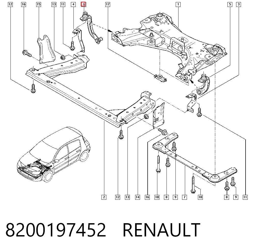 8200197452 Renault (RVI)
