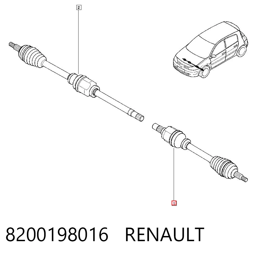 8200198016 Renault (RVI)