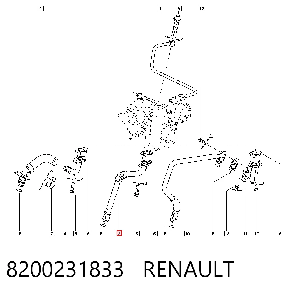 8200231833 Renault (RVI)