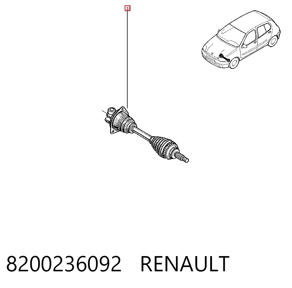 8200236092 Renault (RVI)