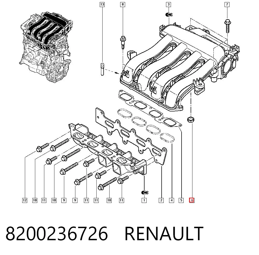 8200236726 Renault (RVI)