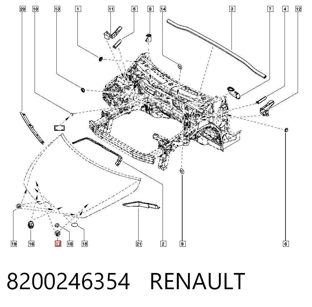 8200246354 Renault (RVI)