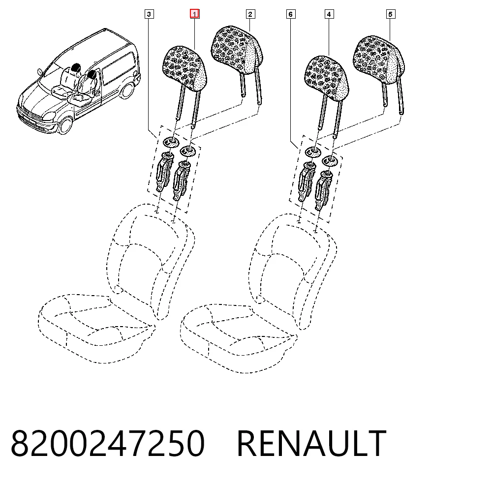 8200247250 Renault (RVI) Válvula EGR de recirculação dos gases