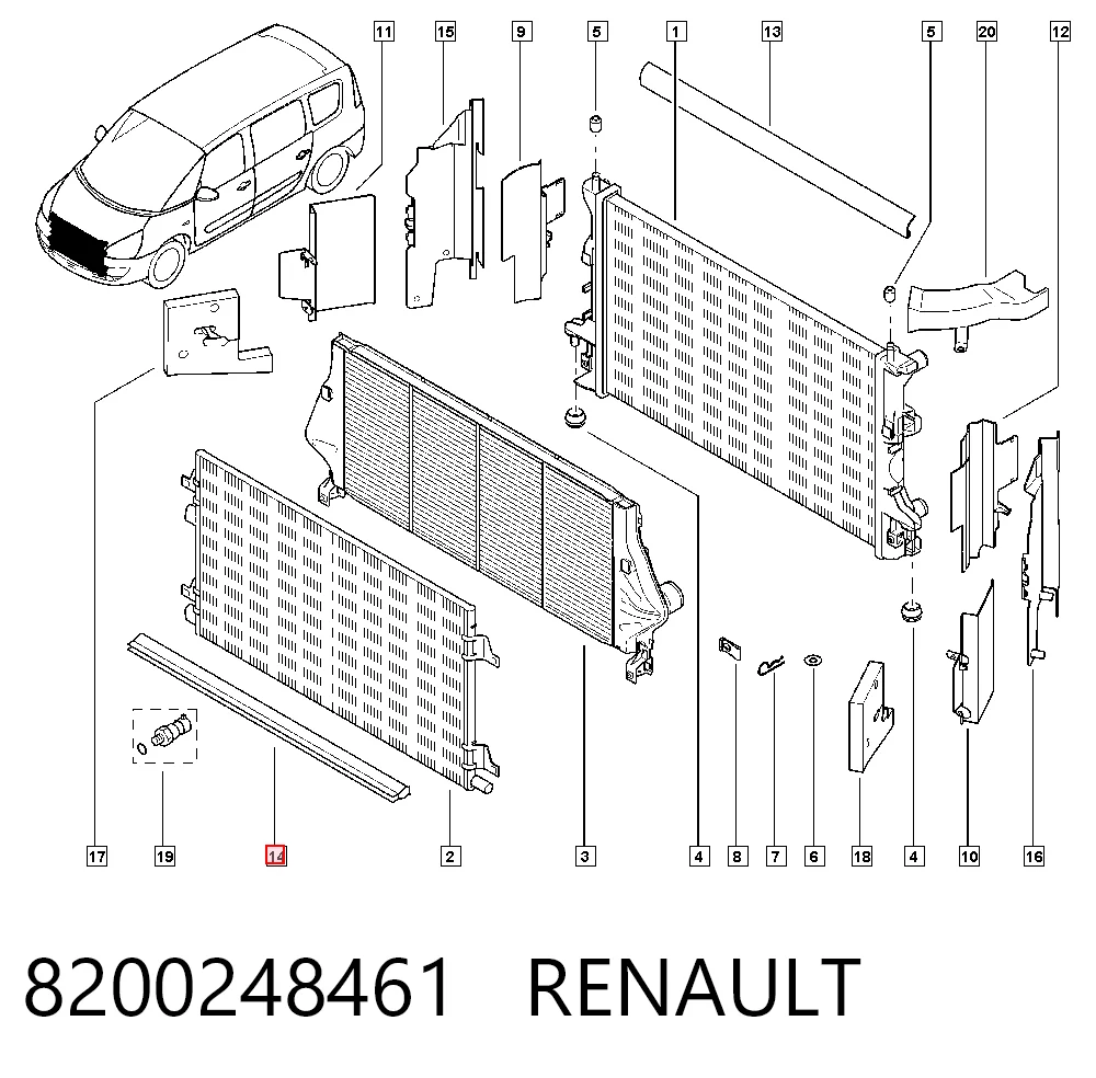 8200248461 Renault (RVI)