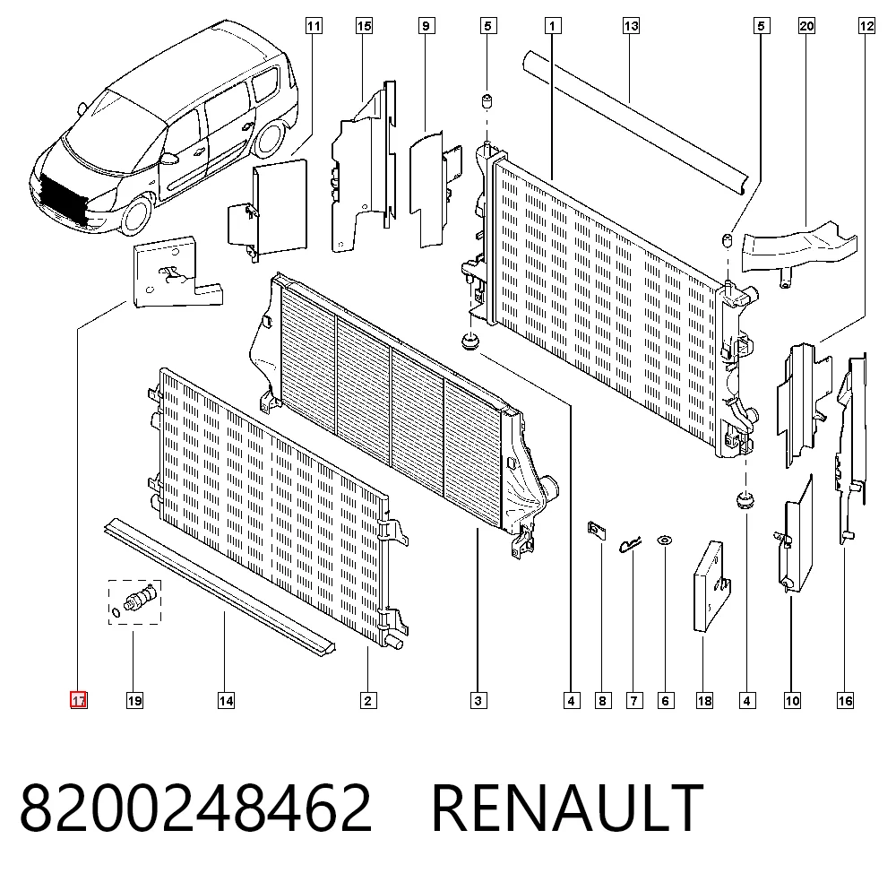 8200248462 Renault (RVI)
