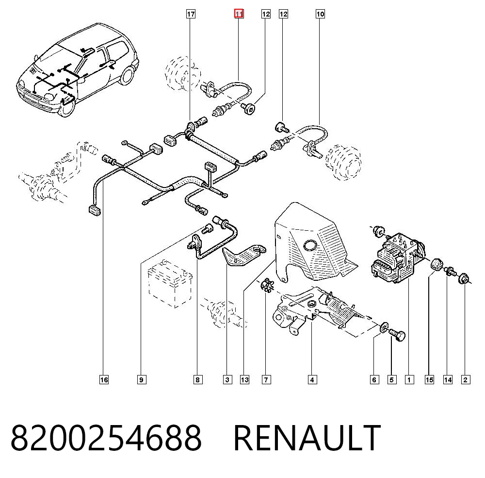 8200254688 Renault (RVI)