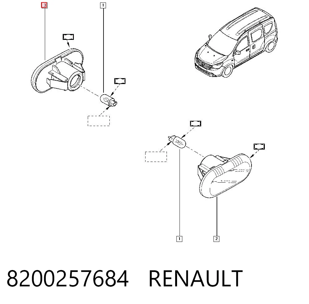 8200257684 Renault (RVI)