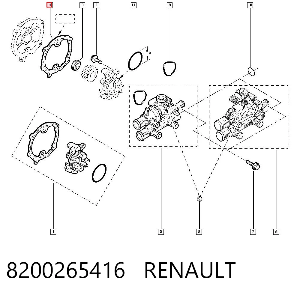 8200265416 Renault (RVI)