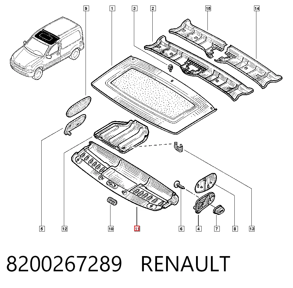 8200267289 Renault (RVI)