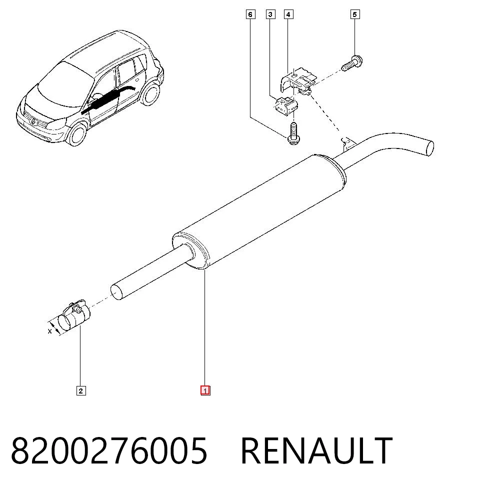 8200276005 Renault (RVI)