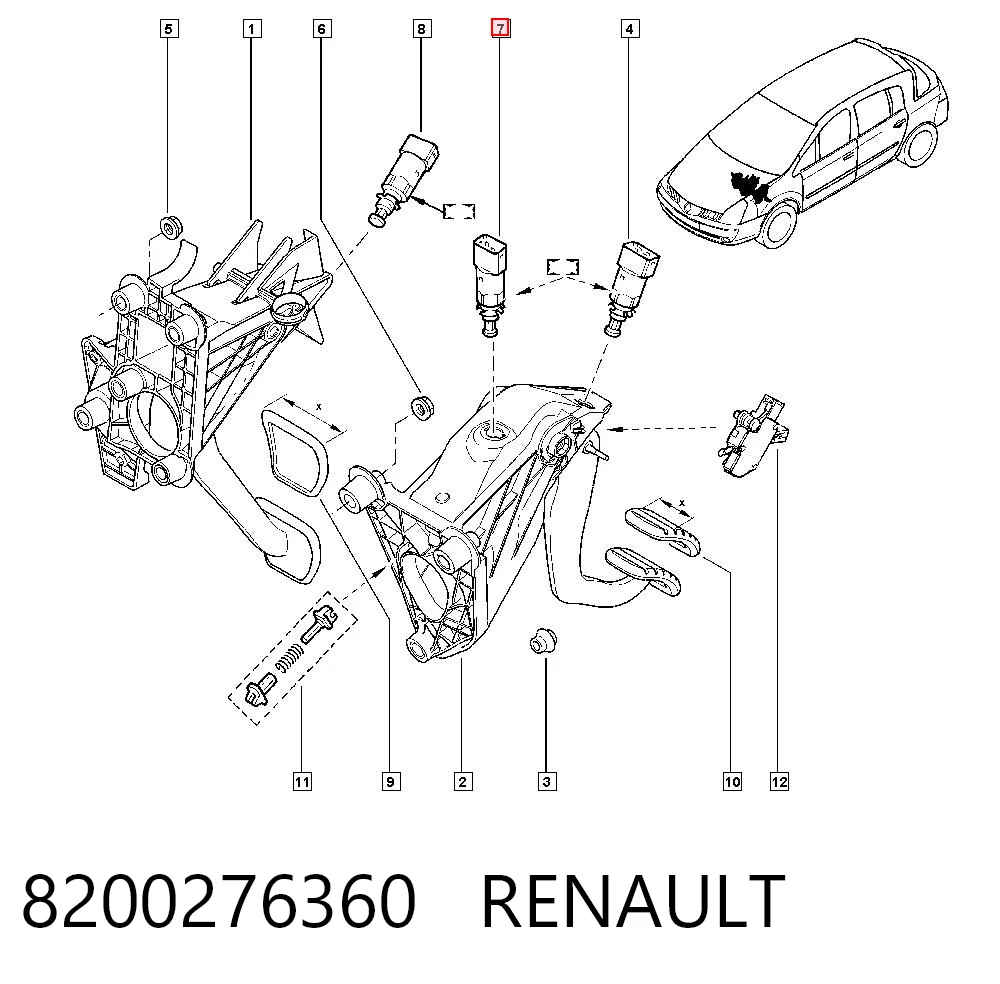 8200276360 Renault (RVI)
