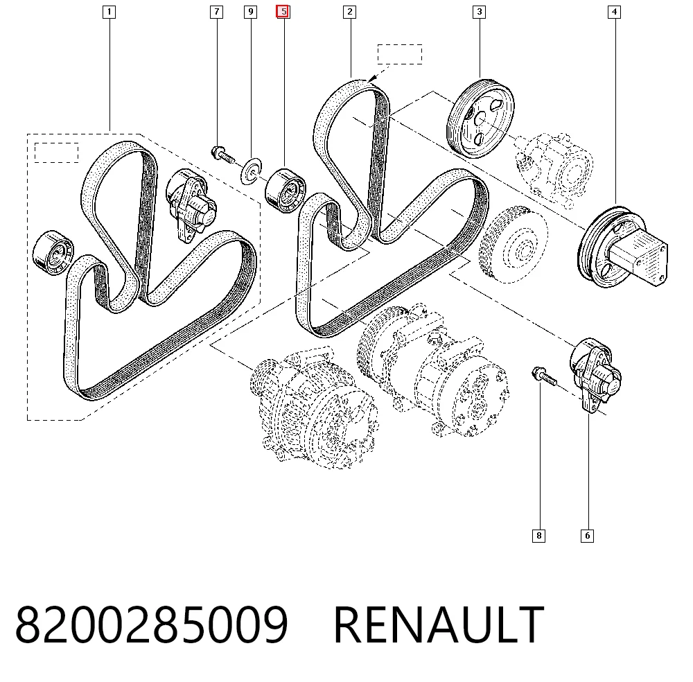 8200285009 Renault (RVI)
