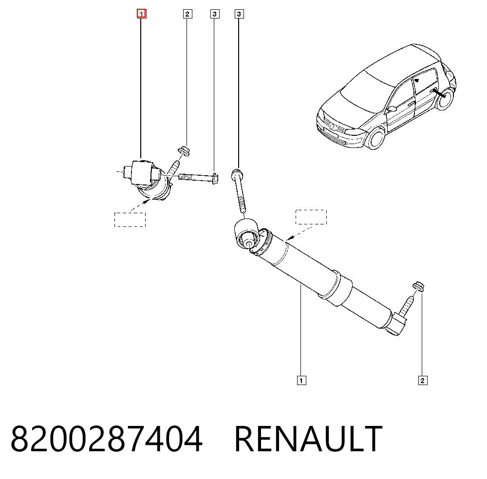 Preço da peça  Megane II hatchback