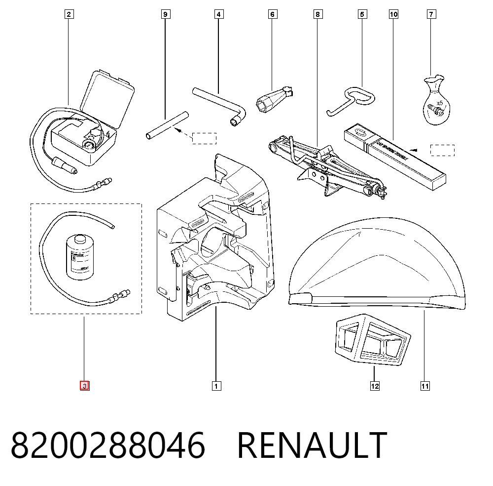 8200288046 Renault (RVI)