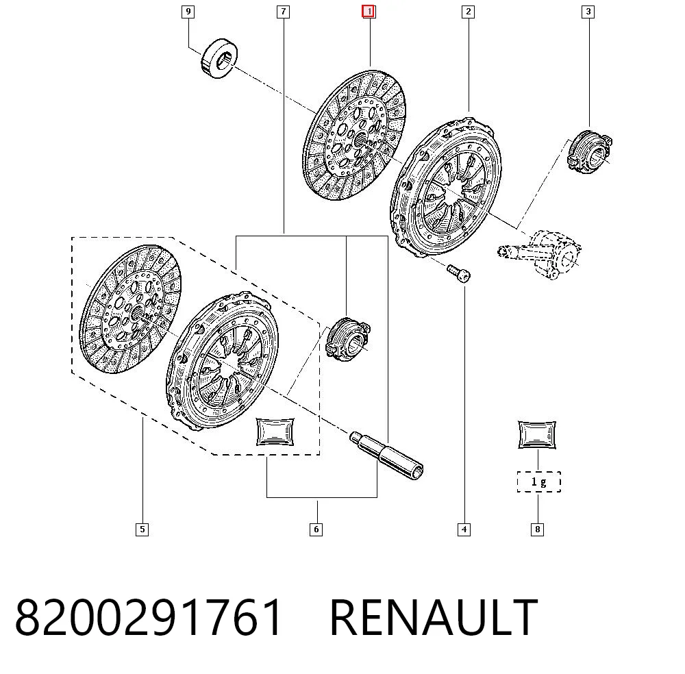 8200291761 Renault (RVI)