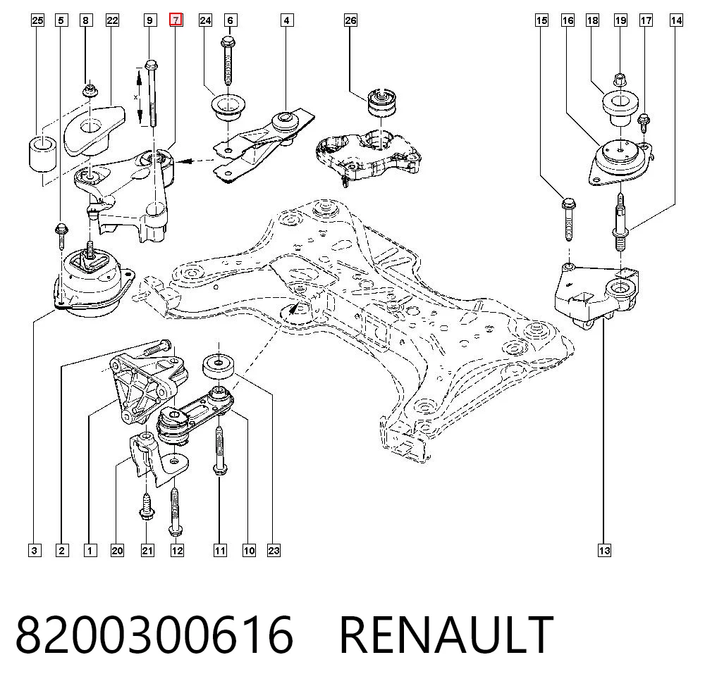8200300616 Renault (RVI)