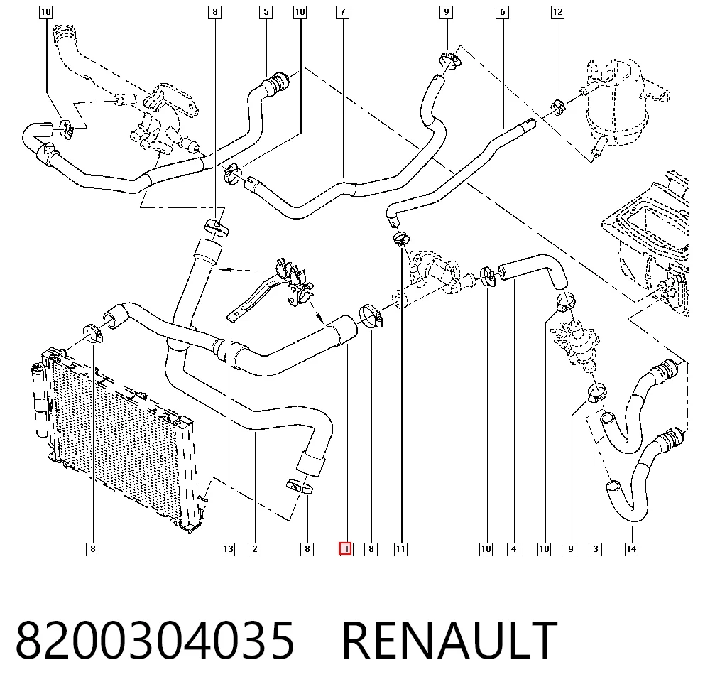 8200304035 Renault (RVI)